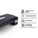 Step de Ginástica Ajustável | Suporta 200kg - 2 Alturas