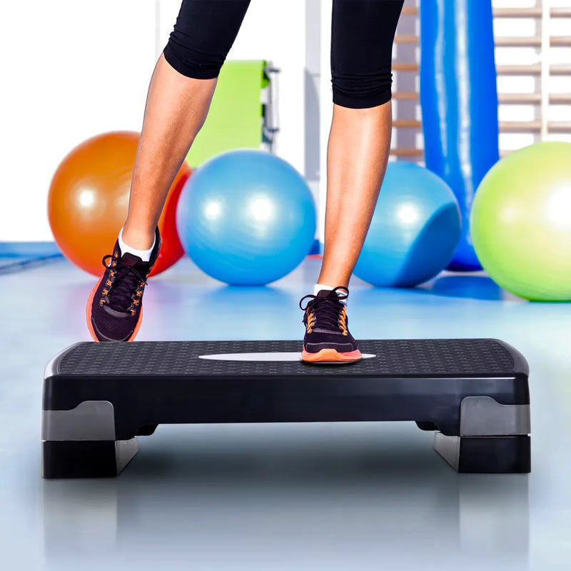 Step de Ginástica Ajustável | Suporta 200kg - 2 Alturas
