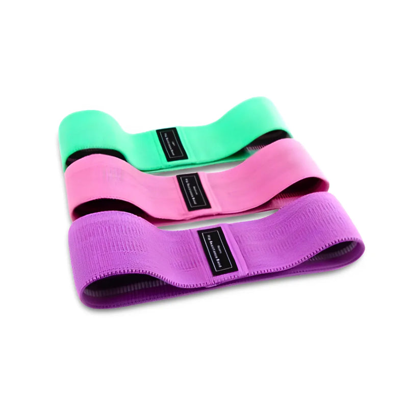 Kit Hip Resistance Bands | Faixas de Tecido x3