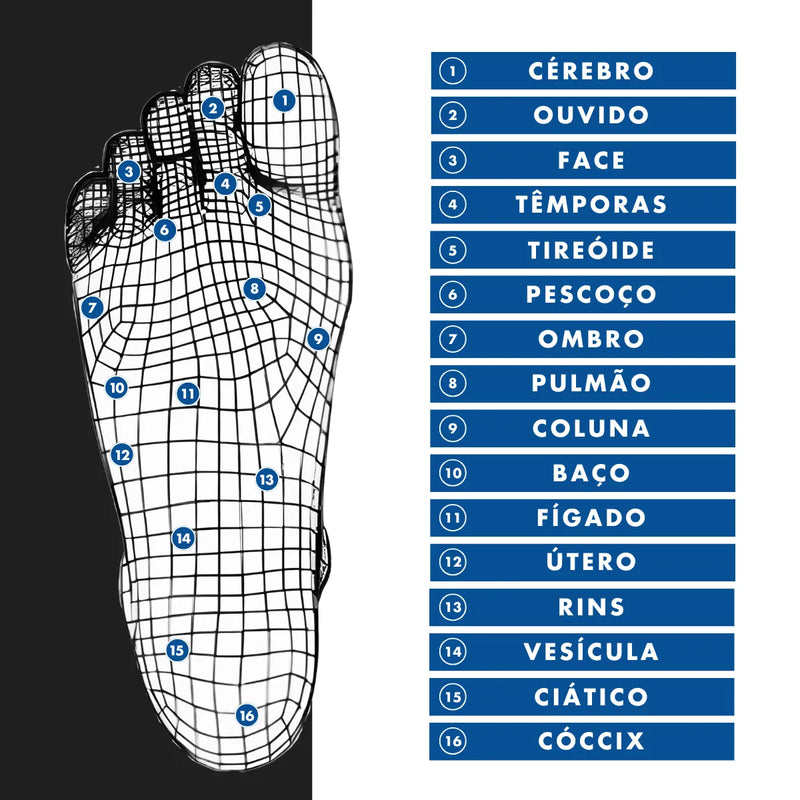 Massageador EMS para Pés | Alívio e Relaxamento