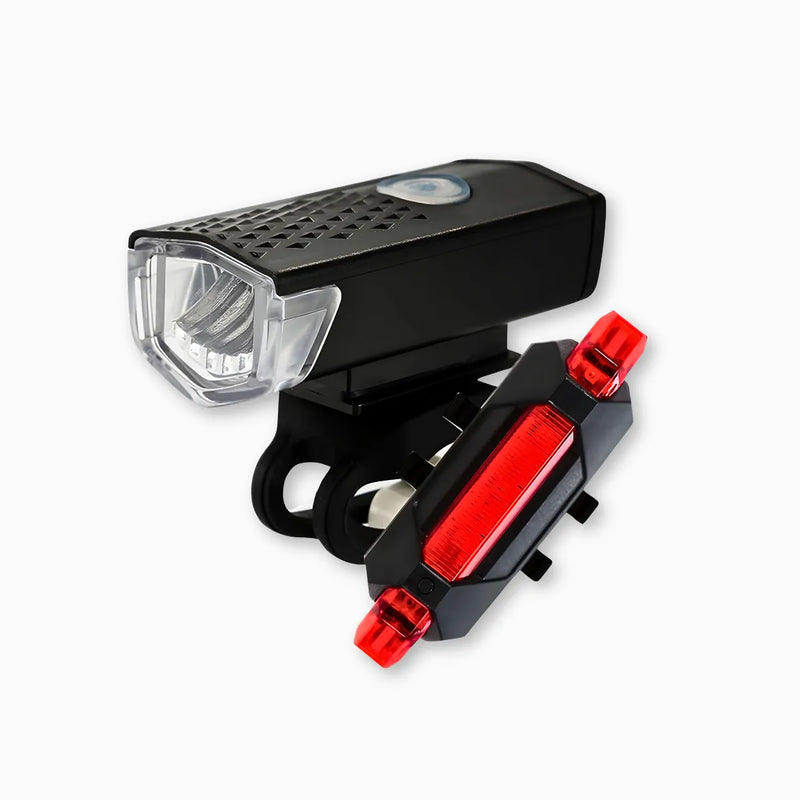 Kit Luz para Bicicleta | LED USB + À Prova D’Água
