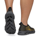 Tênis Masculino Ascension Nuvem - Preto e Dourado | Conforto e Versatilidade